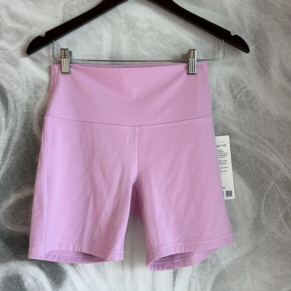 Lululemon Align High-Rise Short 6" Vitapink size 2 NWT bike short - Picture 3 of 8